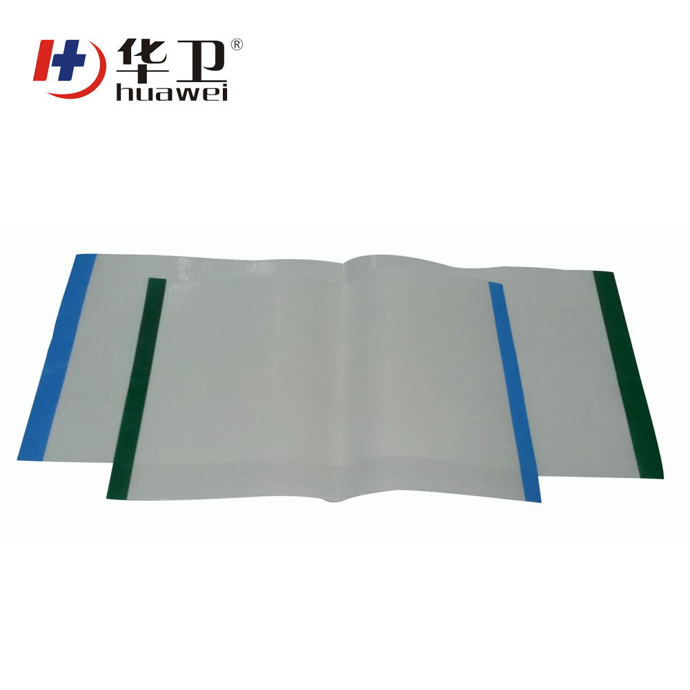 Surgical adhesive disposable incise drapes
