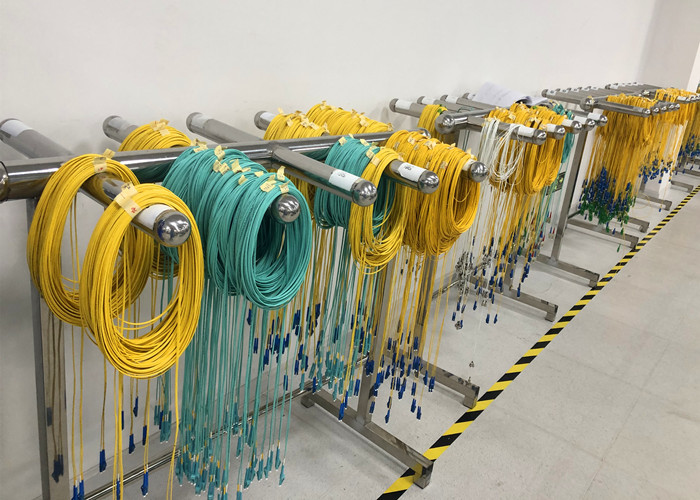3M Yellow LSZH Jacket Duplex 9/125 SC-SC PC Fiber Patch Cord