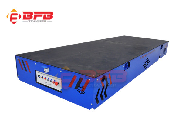35 Ton Motorized Battery Powered Steel Coil Cart Transport On Steel Plant