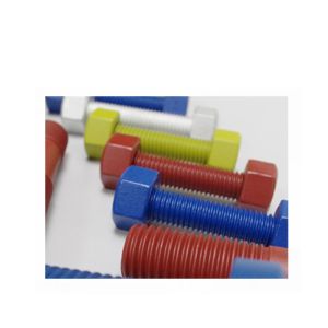 PTFE Xylan 1424 Coated Threaded Stud Bolt A193 Grade B16