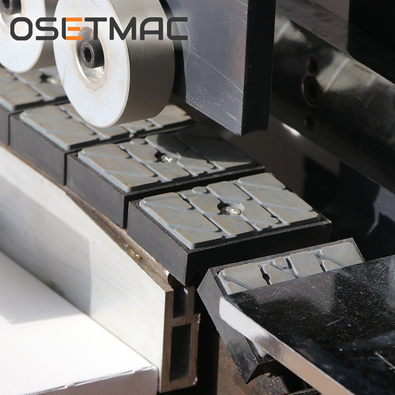 OSETMAC DTL-80DS Three Rollers Manual Side Sanding Machine For Wood MDF Plywood Polishing