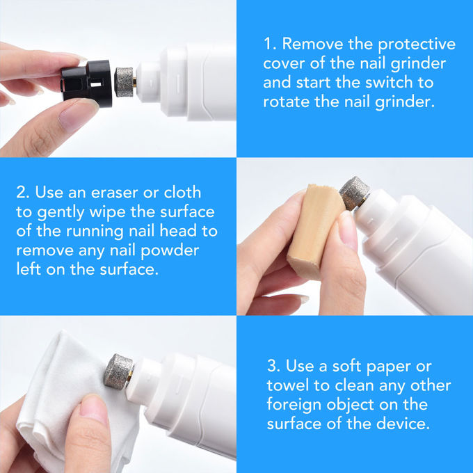 Professional Smooth Paws Nail Trimmer Cordless Safety High Precise Painless