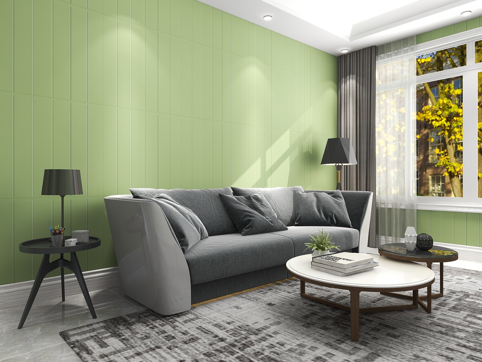 Modern Style 3D Wood Panel Wall Covering Stickers with Waterproof Technology