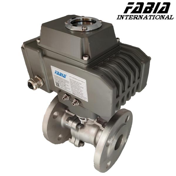 Ultra-High Performance Industrial Flanged Ball Valve High Pressure Electric