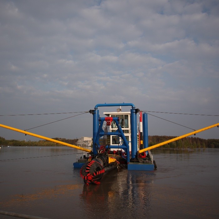 Versatile Csd Dredger For Various Dredging Applications Side Plate Thickness 6 Mm