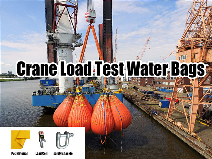 Crane Load Test Water Bags Quick Deployment Fast And Easy Installation Minimizing Downtime