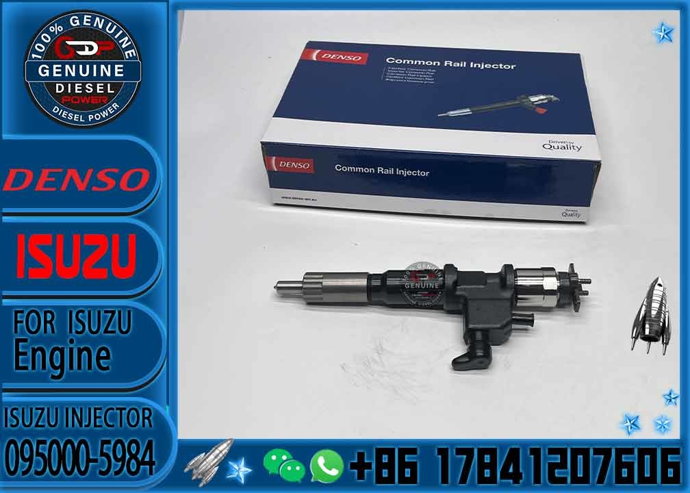 Hot Sell Fuel Injector Common Rail Fuel Injector 095000-5984 0950005984 8-97603099-3
