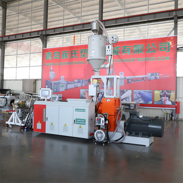 High Efficiency Plastic Pipe Making Machine with High Automation