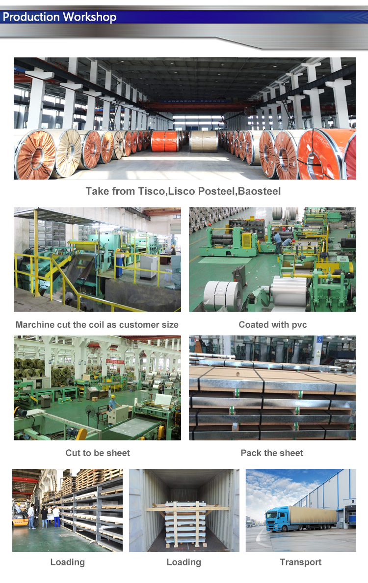 316H 316TI Cold Rolled Stainless Steel Sheet 5mm Thick NO.3 NO.4 Finish