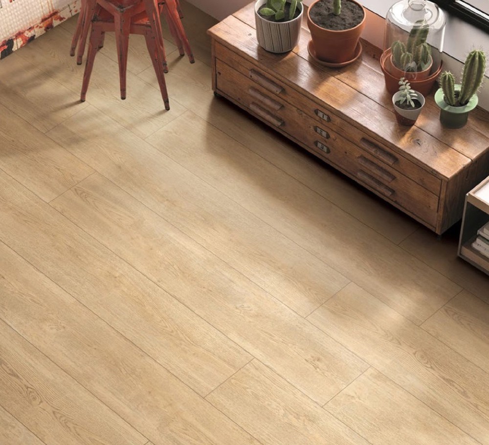 Yellow Gray Floor Tile And Antibacterial 250x1500mm Wooden Porcelain Strips For Living Room And Kitchen