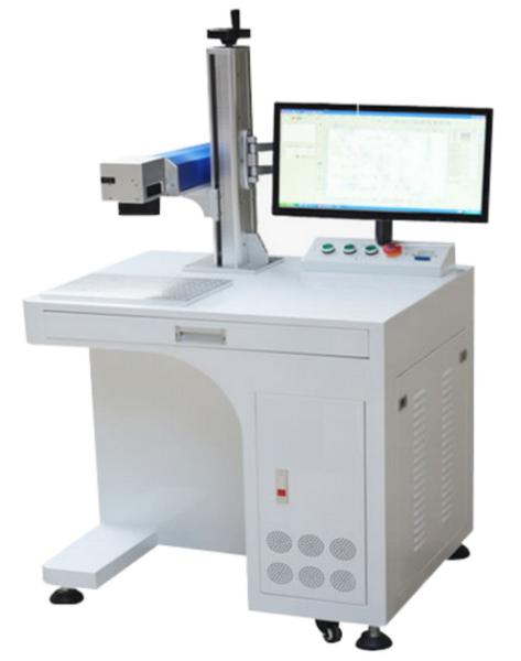 High Precision Metal 30w Fiber Laser Marking Machine Marking Speed 0 - 120000mm