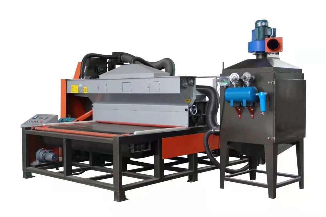 Horizontal Glass Sandblasting Engraving Machine for Washing Edging Tempering Glass