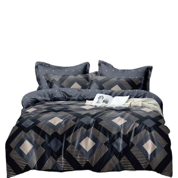 Embroidery Quilt Duvet Cover Beddings Sets for 100% Cotton Egyptian Cotton Bed
