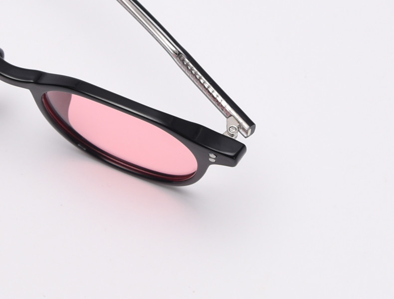 Cool LANG Style Tint Ocean Lens TR90 Sunglasses Rivets Women Men Sunglasses