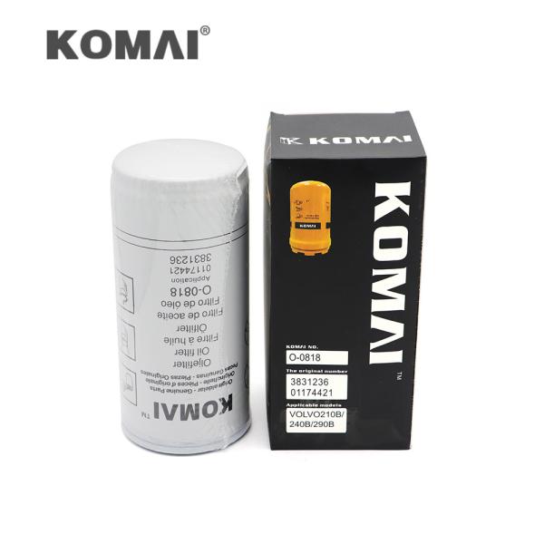 High Efficiency Doosan Oil Filter Construction Machinery Spare Parts 400504