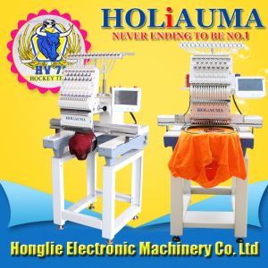 China 2018 newest 15 needles one head  computerized embroidery machine for cap/ t shirt/ shoes like tajima embroidery machine on sale