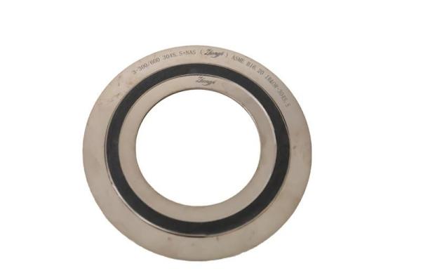 Asme B 16.20 Stainless steel 304 316L Metallic Spiral wound gasket with inner