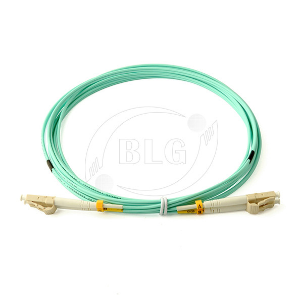 LC - LC Fiber Optic Patch Cord OM4 Duplex Jumper Fiber Cord 1M 2M 3M