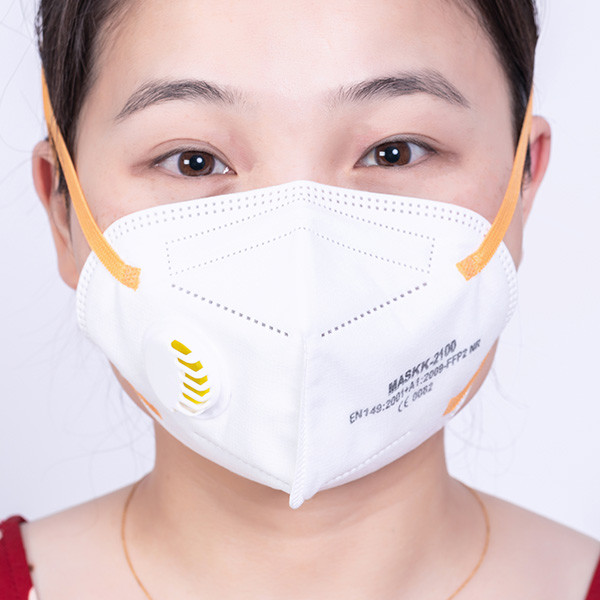 Quality Hospital Daily Use White N95 KN95 Folding Dust Masks for sale