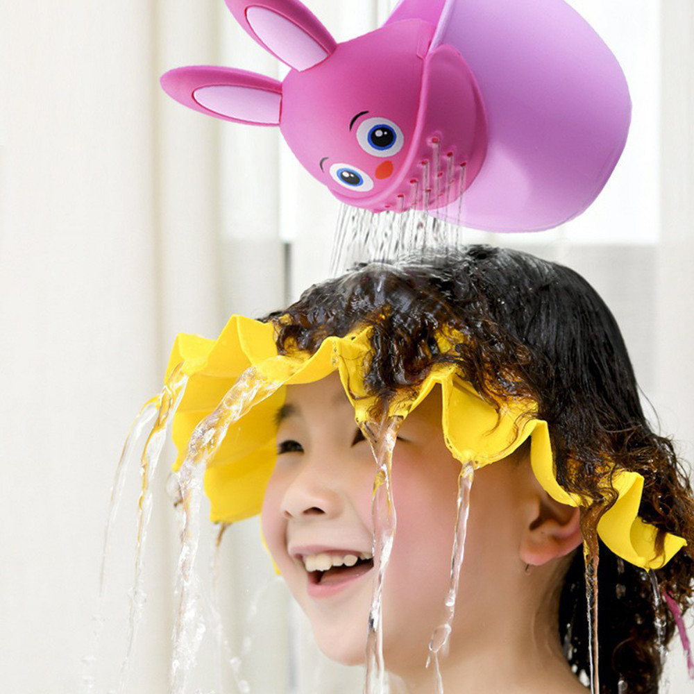 Cute Cartoon Thick PP Plastic Baby Rinsing Cup
