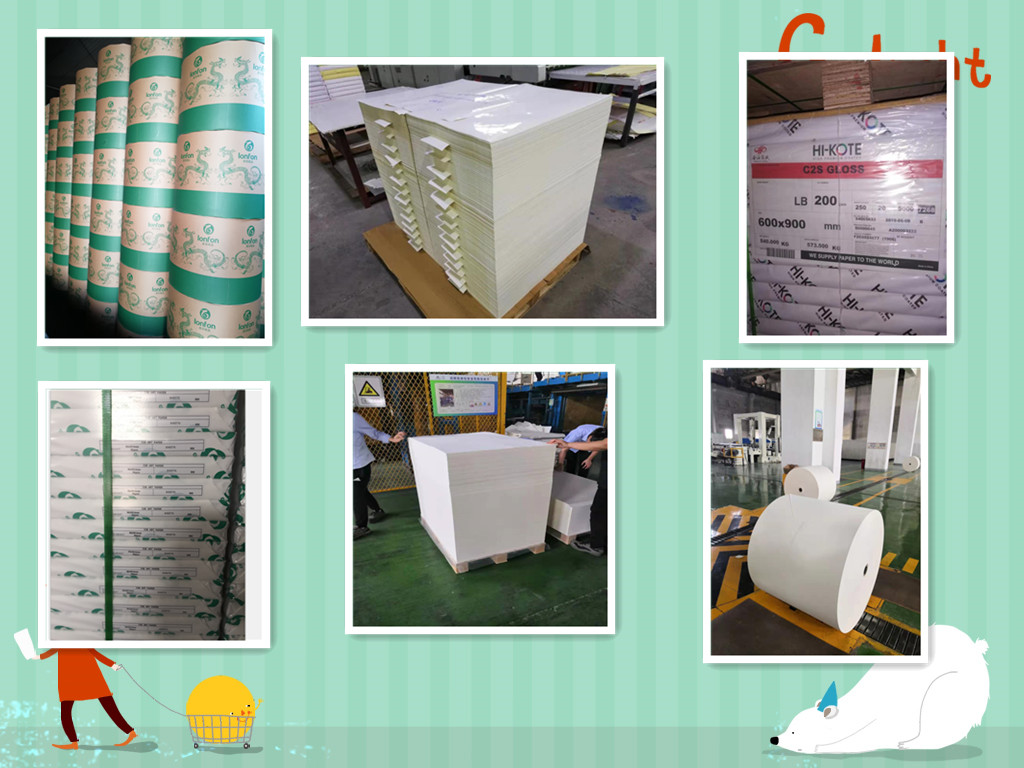White Virgin Pulp One Side Coated Ivory Board for Paper Packaging Solutions from Mill