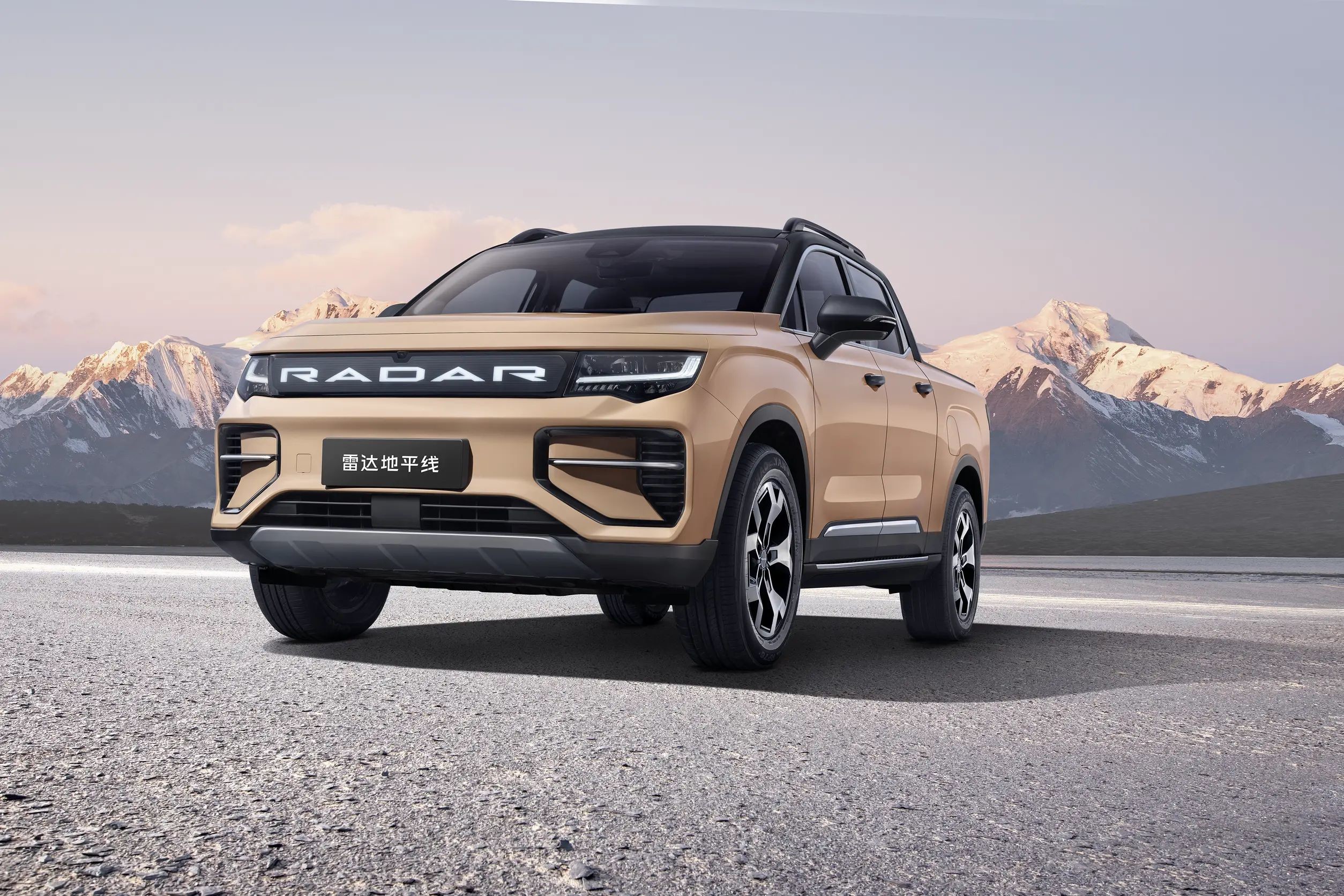 Geely Radar RD6 Electric Pickup Truck Long Range 410km New Energy Vehicles
