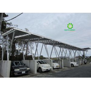 China Solar Carport Structure Solar Ground PV Mounting System Carport Solar For Car Parking Solar Mount Brackets on sale