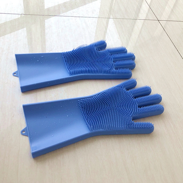 high quality durable soft best seller in amazon accessory kitchen household silicone washing clean rubber gloves