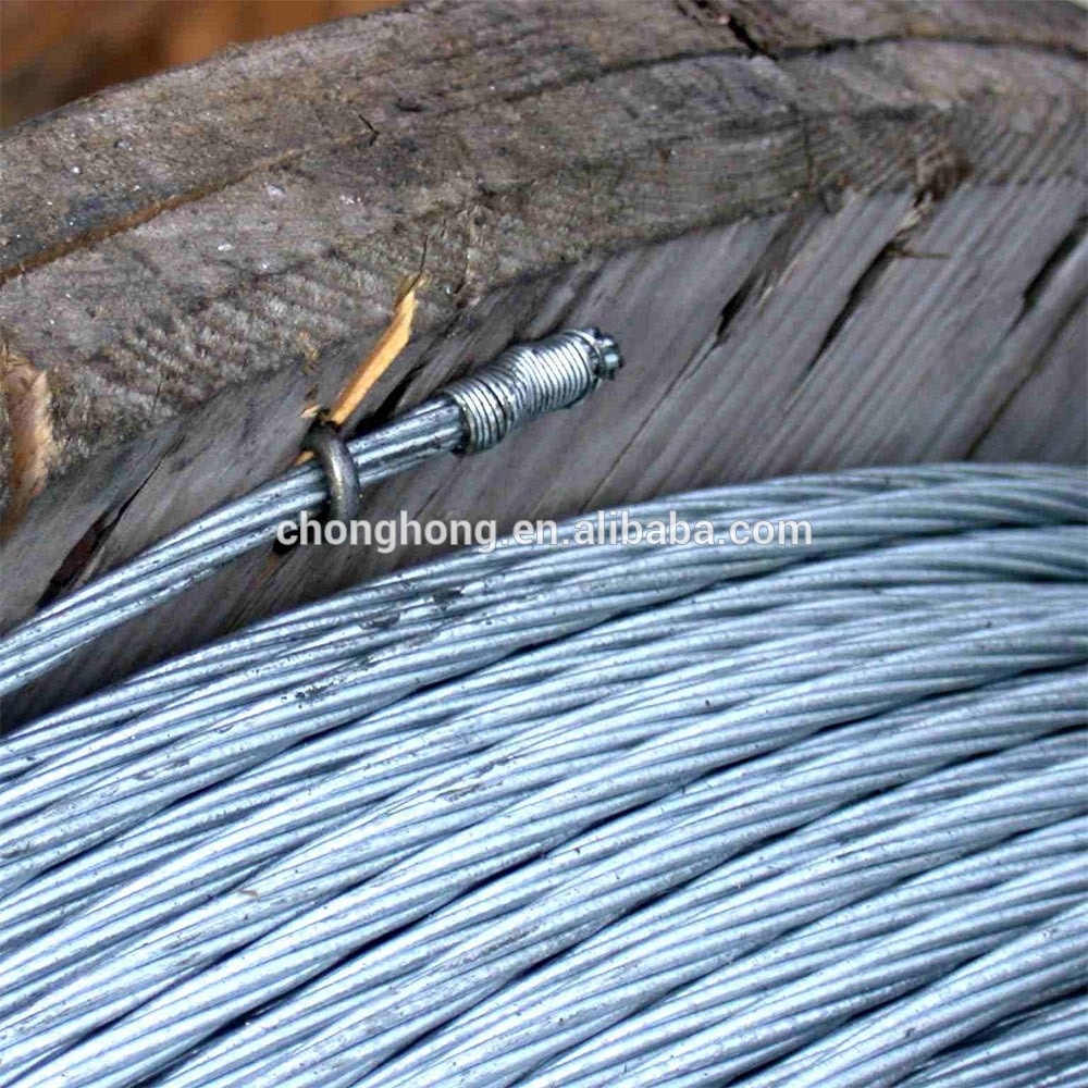 Long-Lasting Hot Dip and Electric Galvanizado Galvanized Steel Strand for Fence