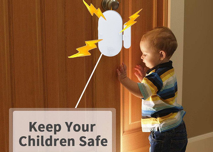 Personal Security Window/Door DIY Protection Burglar Alert Wireless Chime Alarm Easy Installation