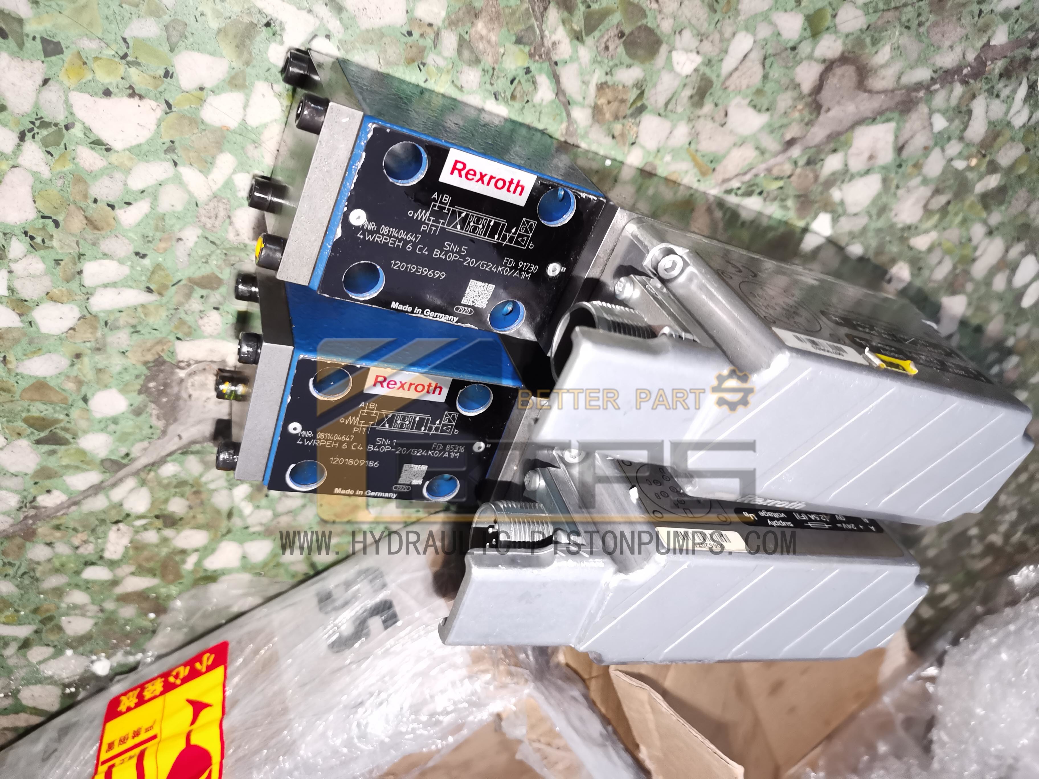 Hydraulic Proportional Directional Control Valve 4WRPE 4WREF 4WREE 4WREQ 4WREEM Series 4WREE 10 W1-75-2X/G24K31/A1V