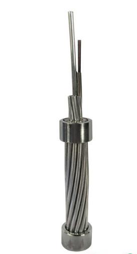 Stranded Stainless Steel Tube OPGW Fiber Optic Cable 82.0kN Max Working Stress