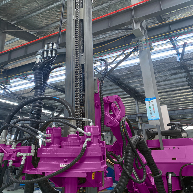 Rotary Blasthole DTH Drilling Machine Depth 35m Mining Hydraulic Drilling Rig