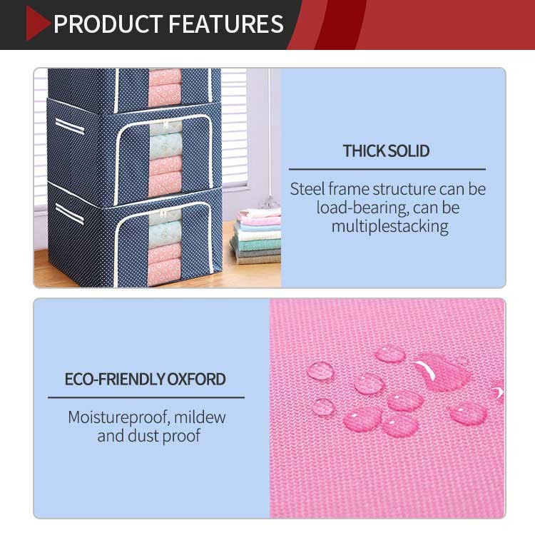 Multiscene Cube Fabric Household Storage Containers Breathable 23.6*16.5*15.7inches