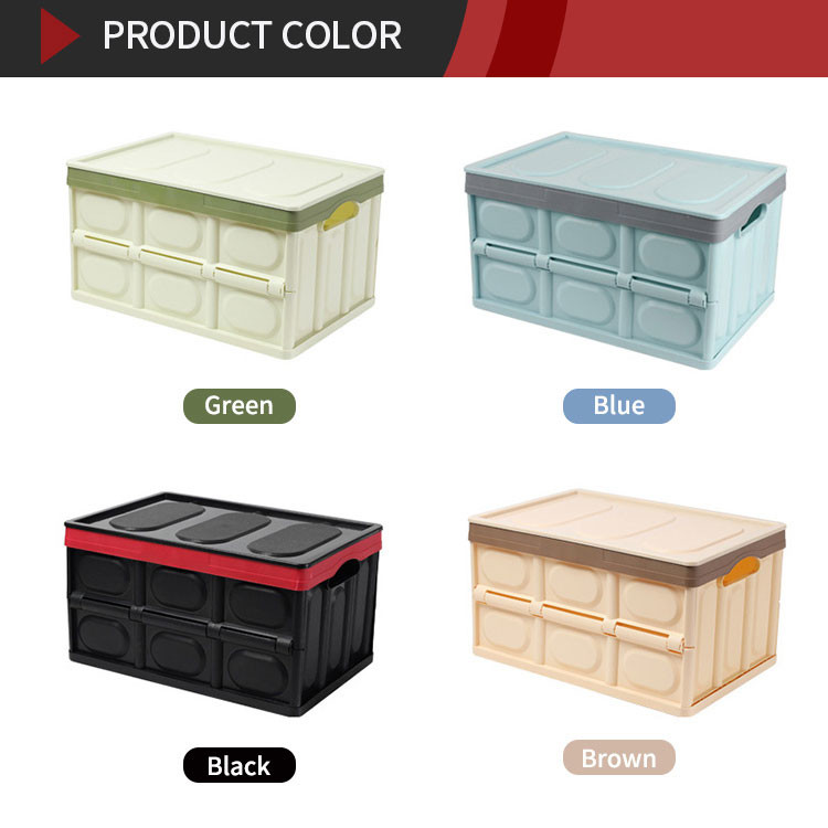 Detachable Square Cube Household Storage Containers PP Plastic Collapsible Dustproof