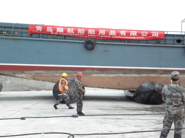 Professional Boat Rubber Airbag For Ship Repair And Maintenance