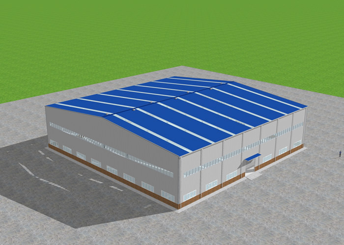 Light Steel Frame Construction Steel Structure Workshop Customized