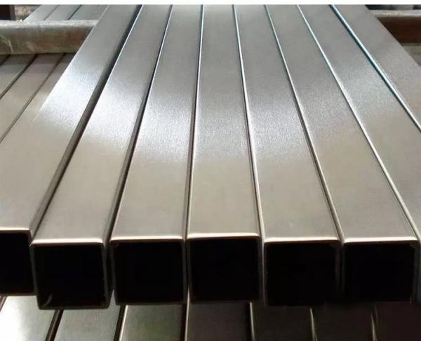 Square 304 Stainless Steel Tube Pipes Hollow Section Cold Rolled For Paper