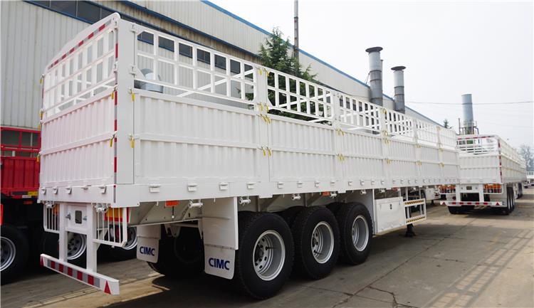 CIMC 40ft Side Board Coal Transport Fence Semi Trailer Manufacturer