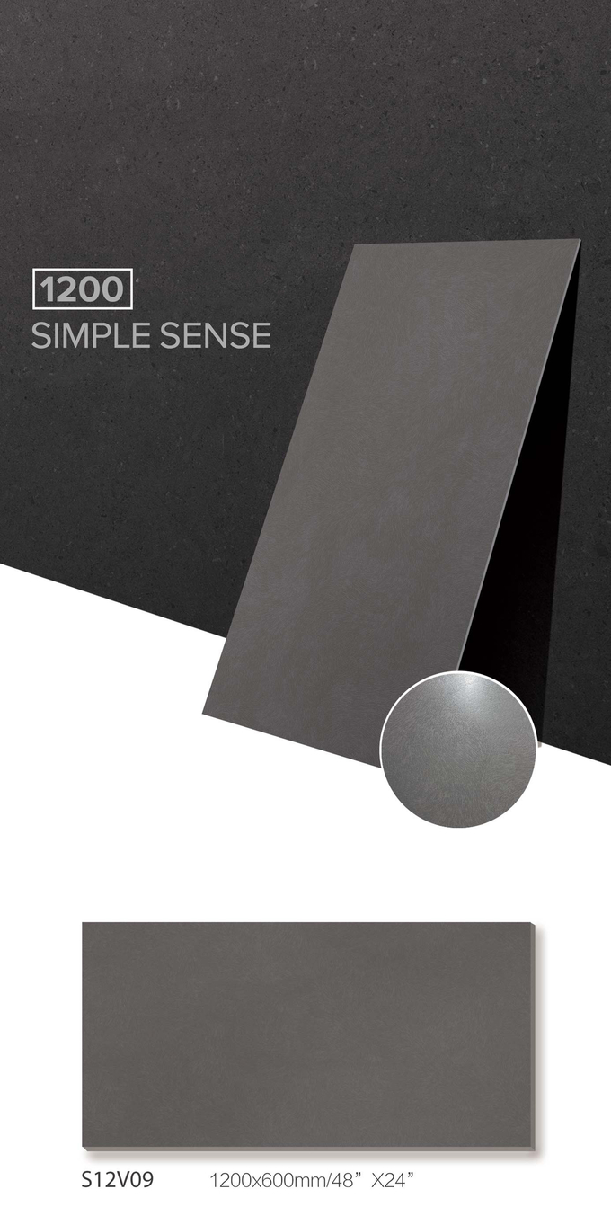 Modern Tiles Gray 120x60cm Inside Floor Baby Face Textured Porcelain Floor Tile For Kitchen