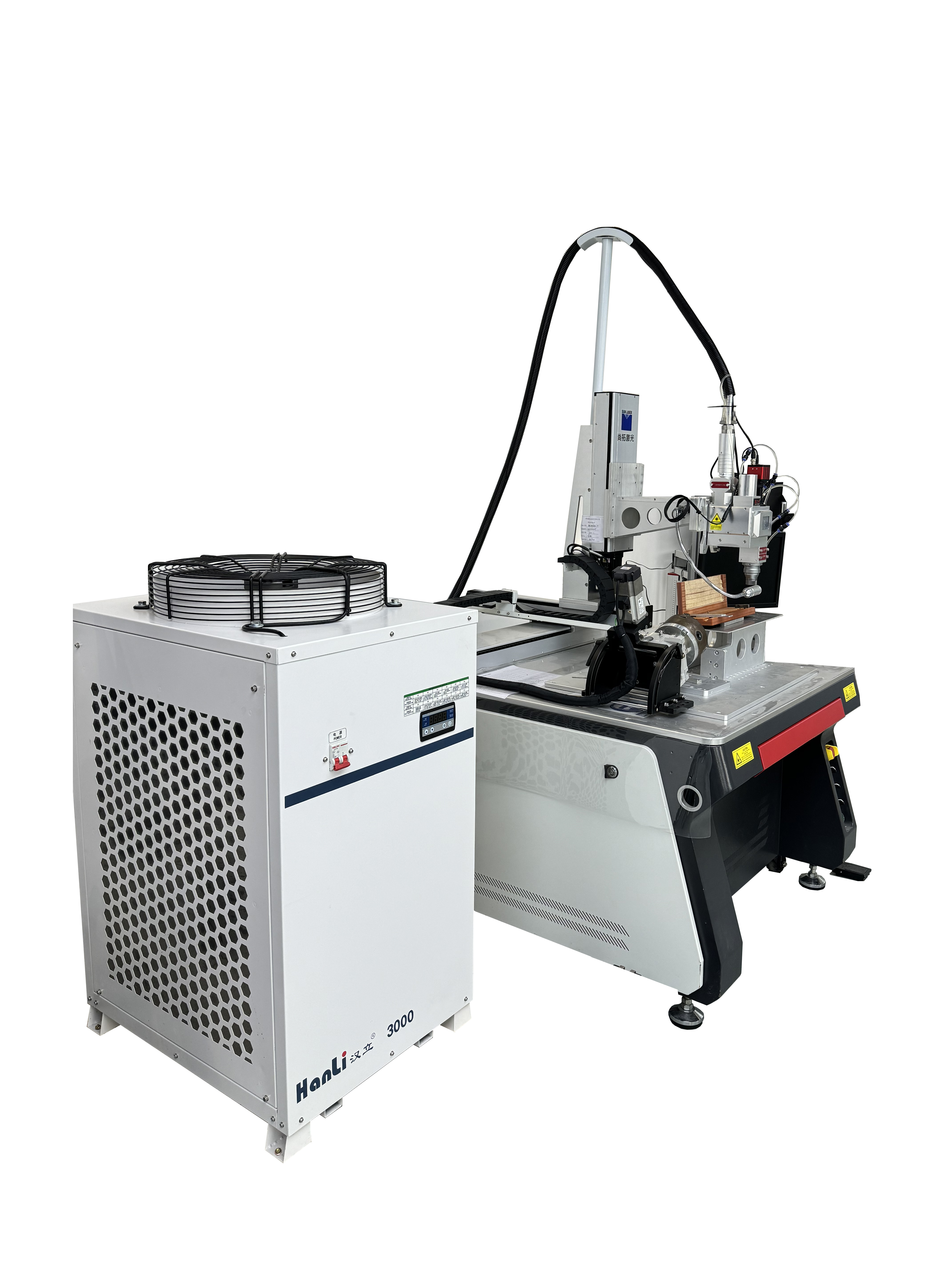 10m Fiber Length CW/PWM Welding for Three-Axis QCW Fiber Laser Welding Machine Seamless