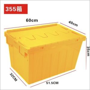 Collapsible Storage Bins With Lids 3 Packs, Stackable Utility Crates With