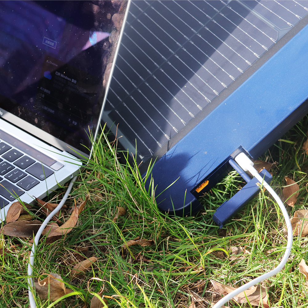 125mmx125mm Cell Folding Solar Panel Kit 280W Portable For Camping Outdoor
