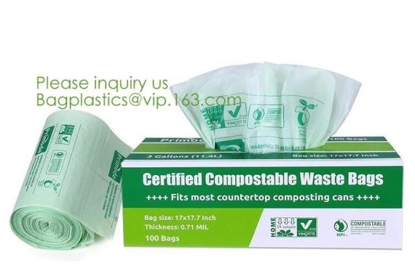 Hospital Medical Custom Cassava Scented Compostable Eco pack Bio Degradable