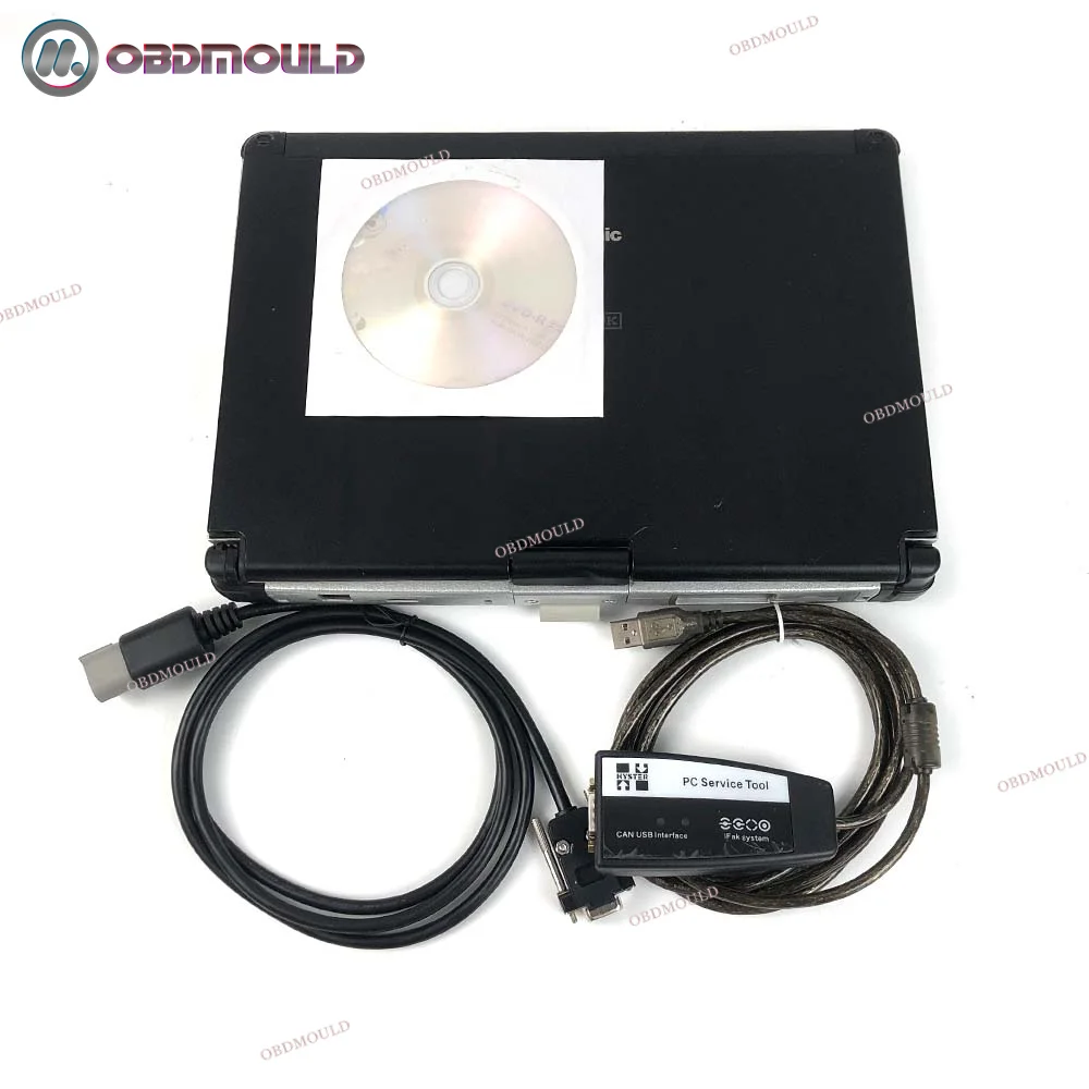 V4.99 For Yale Hyster+CF C2 Laptop PC Service Tool CAN USB Interface Diagnostic Cable Ifak Forklift Auto Diagnositc Tool