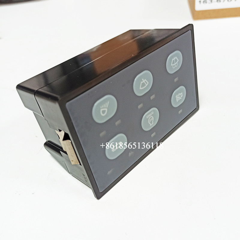 Head Lamp Wiper Control Panel 163-6701 1636701 For Caterpillar 320C E320C 325C Excavator