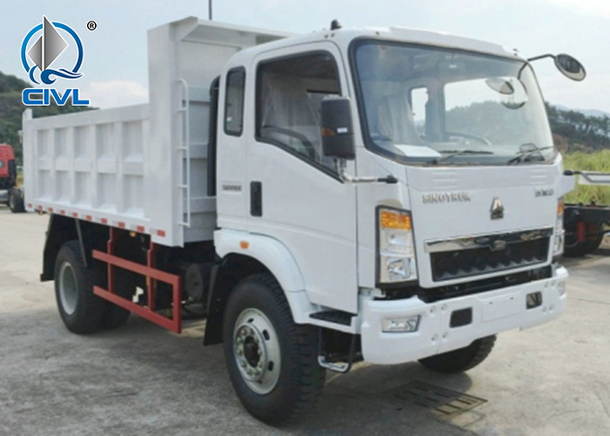 Homan 4x4 116hp All Wheel Drive Dump Truck 6-8 Tons Tipper Truck