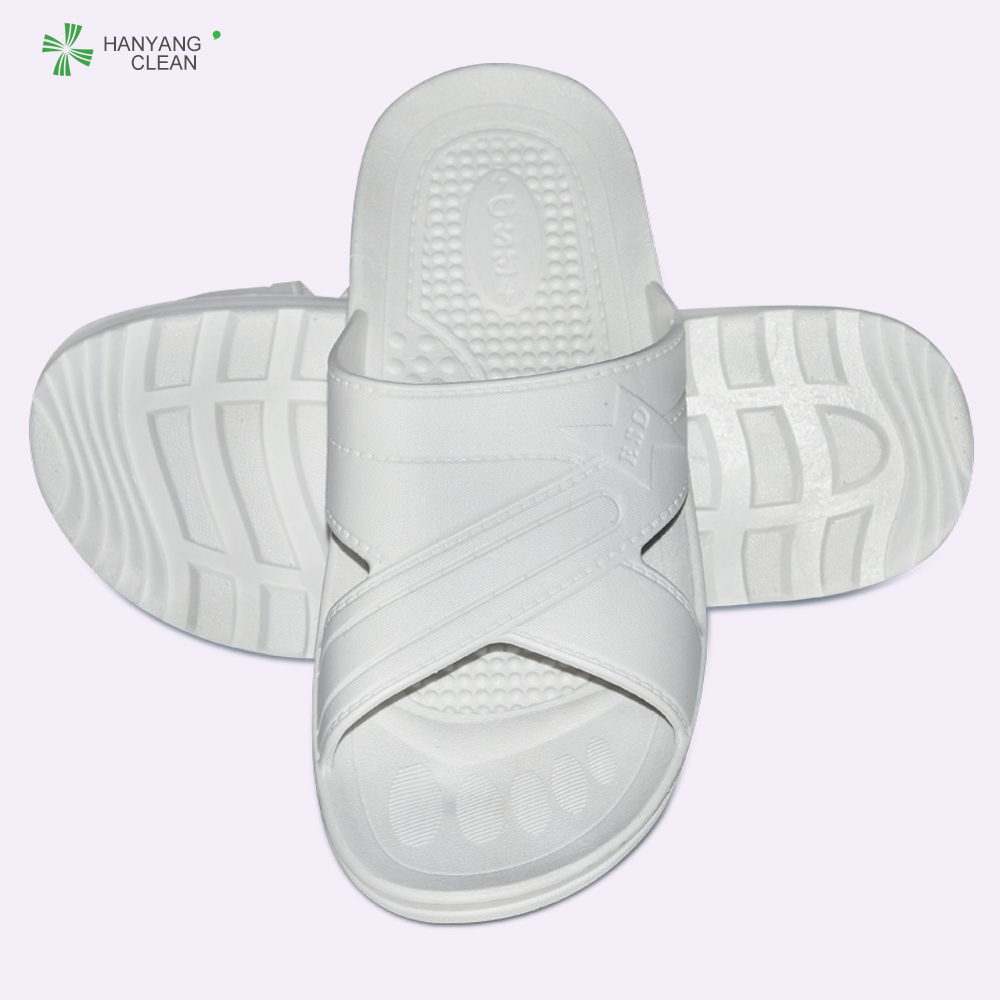 New antistatic anti slip safety sandal SPU esd slippers