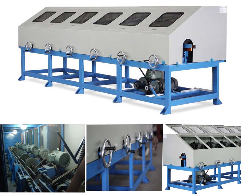 steel pipe buffing machine