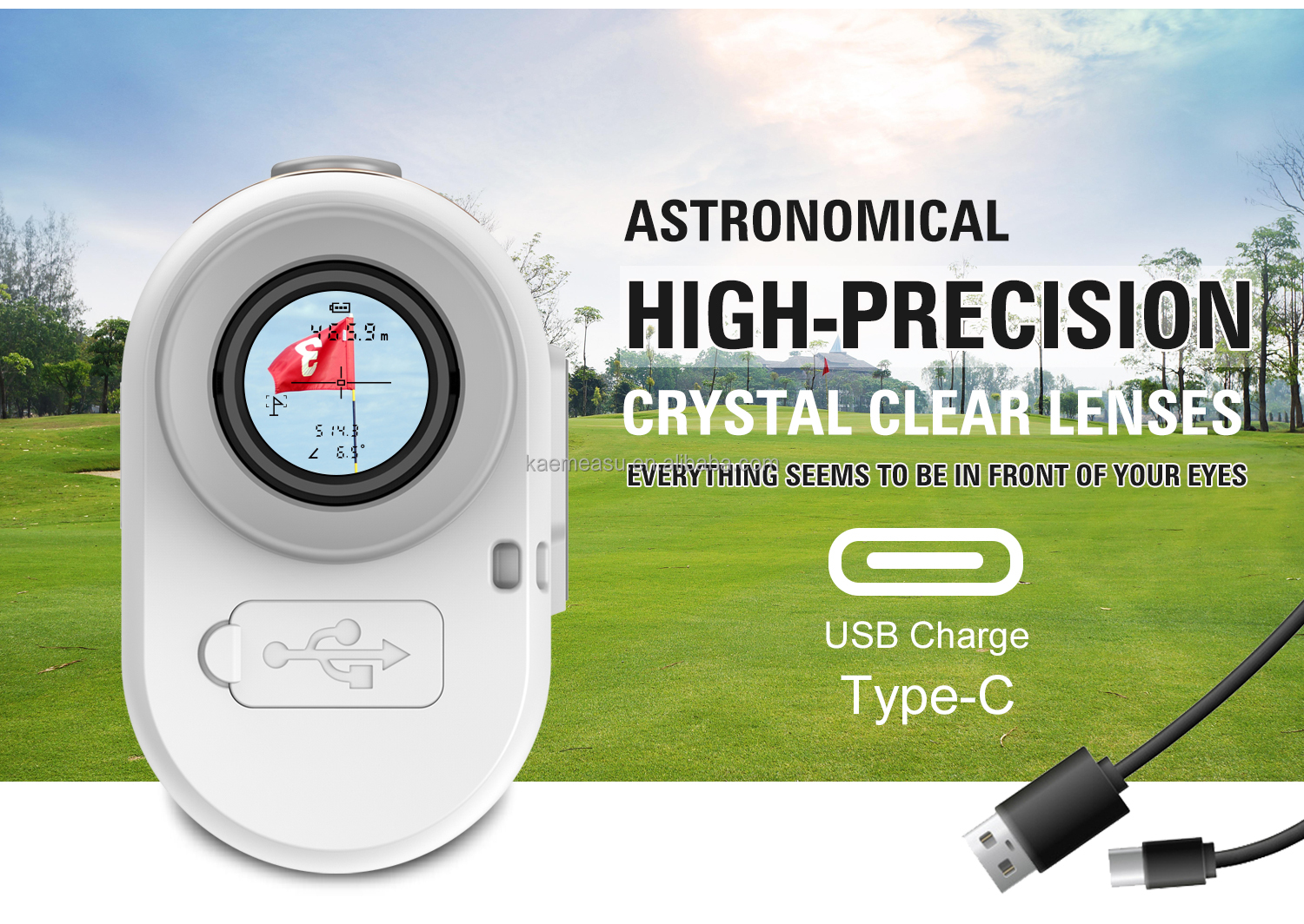 600m Durable Industrial Grade Golf Laser Rangefinder with Customizable ODM Support and Multi Color Options